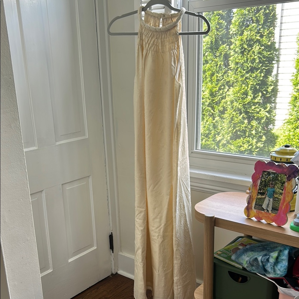 Christy Dawn Cream Maxi Dress